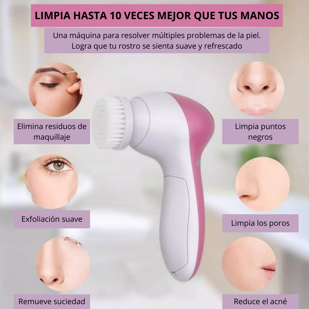 Limpiador Facial Exfoliante Masajeador