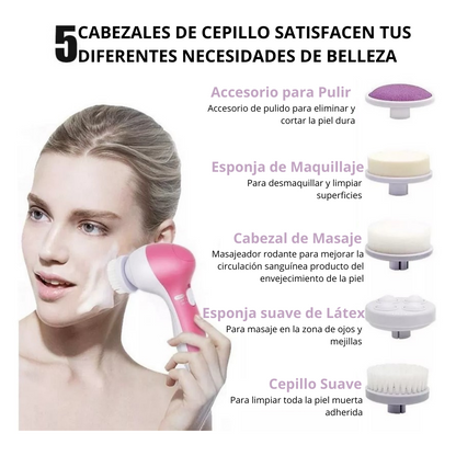 Limpiador Facial Exfoliante Masajeador